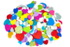 Soft Rubber Heart Stickers - 500 pcs - 7 - Heart Decorations - 10doigts.com - Heart Decorations – 10doigts.fr