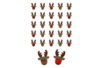 Reindeer Stickers with Pom Poms - 25 pcs - 1 - Christmas Stickers and Labels - 10doigts.com - Christmas Stickers and Labels – 10doigts.fr