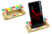 Soporte para smartphone con palitos de madera - Accesorios en madera – 10doigts.fr