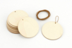 Wooden Round Ornaments - 12 Pieces - 1 - Christmas Supports - 10doigts.com - Christmas Supports – 10doigts.fr