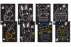 Tableau Paques Gommettes - Easter Craft Kits – 10doigts.fr