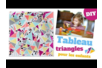 Triangle collage - Manual Activities - Create and Decorate Large Format Boards – 10doigts.fr