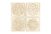Cuadros flores de madera  - Puzzles – 10doigts.fr