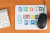 Decorate Your Own Mouse Pads - 6 Pieces - 1 - Office Supplies - 10doigts.com - Office Supplies – 10doigts.fr