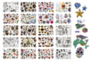 Temporary Tattoos - 20 Sheets - 1 - Creative Makeup for Kids - 10doigts.com - Creative Makeup for Kids – 10doigts.fr