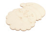 Cabeza de Papá Noel para decorar en madera grabada - Decoraciones de Navidad de madera – 10doigts.fr
