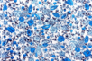 Printed Fabric Coupon - Blue Flowers - 43 x 53 cm - 2 - Fabric Coupons - 10doigts.com - Fabric Coupons – 10doigts.fr