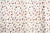 Red/Pink Floral Printed Fabric Remnant - 43 x 53 cm - 2 - Fabric Coupons - 10doigts.com - Fabric Coupons – 10doigts.fr