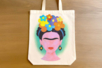tote bag frida - Pintura textil – 10doigts.fr