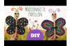 Butterfly Puppet with a Wooden Spoon - 3 - Kids Crafts Activities - 10doigts.com - Handicrafts Activities – 10doigts.fr