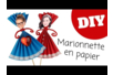 Tutorial en vídeo: Marionetas de papel para el Día de la Madre - Manualidades día de la madre – 10doigts.fr