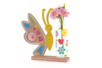 jarrón flores y mariposa - Actividades manuales Primavera – 10doigts.fr