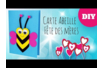 Bee Hearts Card - 1 - Mother's Day Crafts - 10doigts.com - Mother's Day Crafts – 10doigts.fr