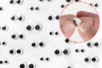 Black Adhesive Wiggle Eyes - 40 Pieces - 1 - Googly Eyes - 10doigts.com - Googly Eyes – 10doigts.fr