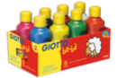 Gouache Giotto bebé, 250 ml - 8 colores - Pintura gouache líquida - 10doigts.fr