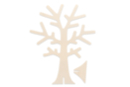 Árbol soporte de joyas de madera - 18 cm - Cajas y soportes para joyas - 10doigts.fr