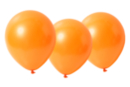 Bolsas redondas, naranja - 50 piezas - Globos de Halloween - 10doigts.fr
