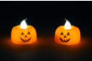 Bougies LED calabaza - 2 piezas - Artículos luminosos, guirnaldas y velas LED - 10doigts.fr