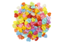 Botones corazones multicolores - 200 piezas - Botones - 10doigts.fr