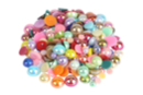 Multicolored Pearlescent Cabochons - 200 pcs - Cabochons - 10doigts.fr
