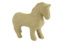 Caballo de papel maché 12 cm - Animales de cartón - 10doigts.fr