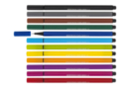 Fine Tip Markers - 12 Pieces - Fine Tip Markers - 10doigts.fr