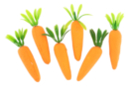 Zanahorias de poliestireno - 6 piezas - Accesorios decorativos de Pascua - 10doigts.fr