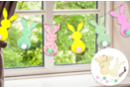 Kit guirlanda de conejitos de madera - Kits creativos de Pascua - 10doigts.fr