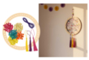 Dreamcatcher Kit with Beads and Pom Poms - 6 Pieces - Dreamcatcher Kits - 10doigts.fr