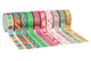 Patterned Masking Tape - 10 Rolls - Masking tape (Washi tape) - 10doigts.fr
