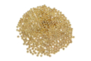 Metallic Gold Round Plastic Beads - 1500 Beads - Plastic Beads - 10doigts.fr