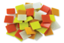 Glass Mosaic - Orange Shade - Glass Mosaics - 10doigts.fr