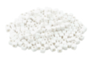 White Cube Beads - 250 beads - Opaque Color Beads - 10doigts.fr