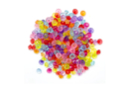 Translucent Faceted Spinning Beads - Approximately 200 Beads - Acrylic Beads - 10doigts.fr