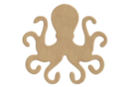 Wooden Octopus to Decorate - Wooden Animals - 10doigts.fr
