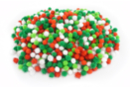 Mini Christmas Pom Poms - 1000 Pieces - Craft Pom Poms - 10doigts.fr