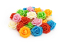 3D Soft Rubber Roses - 30 Pieces - Decorative Flowers and Leaves - 10doigts.fr