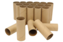 Cardboard Rolls for Crafts - 24 Pieces - Cardboard Pots - 10doigts.fr