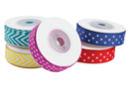 Cintas de gros grain con motivos - 5 piezas - Cintas y sesgos - 10doigts.fr