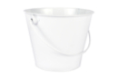 Gran cubo de metal blanco - 10 cm - Soportes de Metal - 10doigts.fr