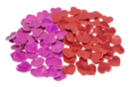Holographic Heart Stickers - 130 pcs - Heart Stickers - 10doigts.fr
