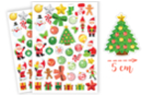 Christmas Stickers - 84 pcs - Christmas Stickers and Labels - 10doigts.fr
