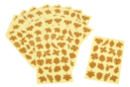 Tree Shaped Paper Kraft Stickers - 400 pcs - Autumn Stickers - 10doigts.fr