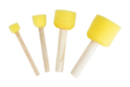 Foam Stamps 4 Sizes - 12 Pieces - Foam Stamps, Sponges - 10doigts.fr