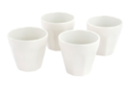 Tazas de café de cerámica - 4 piezas - Soportes de cerámica para decorar - 10doigts.fr
