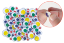 Colored Adhesive Wiggle Eyes - 48 Pieces - Googly Eyes - 10doigts.fr