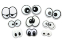 Ojos Funky Emoción - 9 piezas - Accesorios para pasta de modelar - 10doigts.fr