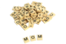 Wooden Scrabble Letters - 110 pcs - Stick-on Decorations - 10doigts.fr