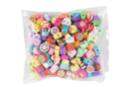 Animal, Flower, and Smiley Beads - Approximately 200 Beads - Polymer Clay Beads - 10doigts.fr