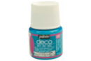 Acrylique déco mate, 45 ml - Bleu turquoise - Matte Acrylic Paint 59163 - 10doigts.fr